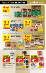 Gazetka promocyjna Biedronka - Od Poniedziałku - Gazetka - ważna od 23.08 do 23.08.2025 - strona 40 - produkty: Sos, Por, Gra, Bell, Kisiel, Sos czosnkowy, Salsa, Leon, Pizza, Spaghetti, Galaretki, Pudliszki, Gala, Kasza