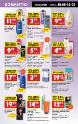 Gazetka promocyjna Biedronka - Od Poniedziałku - Gazetka - ważna od 23.08 do 23.08.2025 - strona 57 - produkty: Płyn do kąpieli, Palette, Gillette Venus, Tropical, Eveline, Balsam do ciała, Mleczko do ciała, Color Creme, Taft, Pumeks, Venus, Wełna, Mleczko, Syoss, Gillette, Olej, Nivea, Mleko, Fa