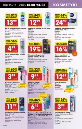 Gazetka promocyjna Biedronka - Od Poniedziałku - Gazetka - ważna od 23.08 do 23.08.2025 - strona 58 - produkty: Balsam po goleniu, Nivea Men, Ser, Szczoteczka do zębów, Pasta do zębów, Pianka do golenia, Lack, Szynka, Lacalut, Gillette, Maszynka, Maszynka do golenia, Elmex, Woda, Mach3, Blend-a-Med, Nivea, Szczoteczka
