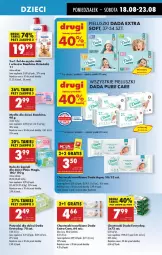 Gazetka promocyjna Biedronka - Od Poniedziałku - Gazetka - ważna od 23.08 do 23.08.2025 - strona 63 - produkty: Dada, Chusteczki, Kula do kąpieli, Dzieci, Mydło