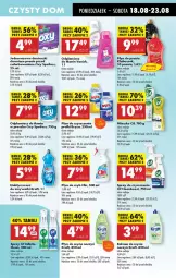 Gazetka promocyjna Biedronka - Od Poniedziałku - Gazetka - ważna od 23.08 do 23.08.2025 - strona 65 - produkty: Pralki, Cif, Do mycia naczyń, Spray do czyszczenia, Balsam do mycia naczyń, Clin, Płyn do mycia naczyń, Tera, Odplamiacz, Mleczko, Chusteczki, Płyn do mycia, Vanish, Zmywarki, Bryza, Płyn do szyb, Fa