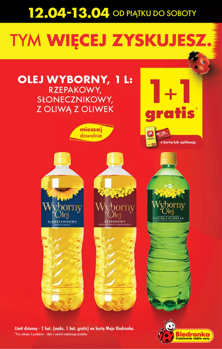 Gazetka promocyjna Biedronka - Od piątku - ważna 12.04 do 13.04.2024 - strona 5 - produkty: Gra, Olej