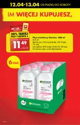 Gazetka promocyjna Biedronka - Od piątku - Gazetka - ważna od 13.04 do 13.04.2024 - strona 12 - produkty: Płyn micelarny, Garnier