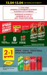 Gazetka promocyjna Biedronka - Od piątku - Gazetka - ważna od 13.04 do 13.04.2024 - strona 32 - produkty: Piwa, Piwo, Gra, Coca-Cola, Napoje, Tran, Fanta, Sprite, Fa