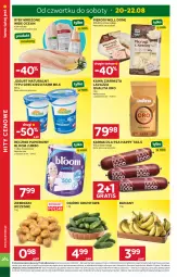 Gazetka promocyjna Stokrotka - Supermarket - Gazetka - ważna od 26.08 do 26.08.2026 - strona 4 - produkty: Pierogi, Banany, Jogurt naturalny, Warzywa, Gra, Papier, Kawa ziarnista, Jogurt, Kawa, Ziemniaki, Optima, Ręcznik, Farm Milk, Lavazza, Owoce, Grunt, Mięso, Fa
