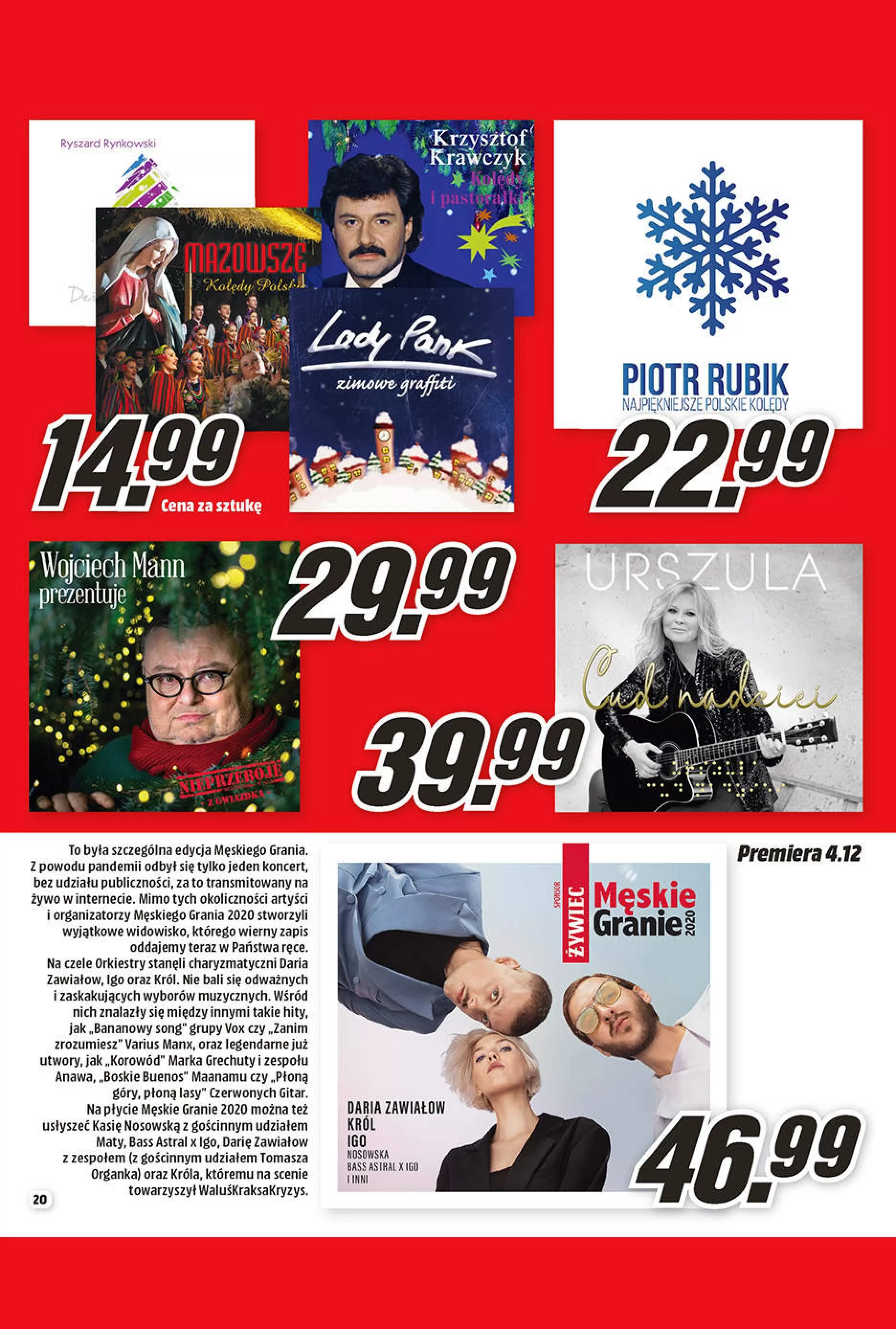 Gazetka promocyjna Media Markt - Rozrywka Grudzień - ważna 01.12 do 31.12.2020 - strona 20