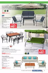 Gazetka promocyjna Makro - [Oferta promocyjna] Artykuły przemysłowe - Gazetka - ważna od 17.05 do 17.05.2021 - strona 5 - produkty: Por, Gra, Huśtawka, Granat, Stolik, Stół, Sofa, Parasol, Sofa 2-osobowa, Krzesło, Sofa 3-osobowa, Fotel, Fa