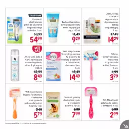 Gazetka promocyjna Rossmann - Maj I - Gazetka - ważna od 15.05 do 15.05.2021 - strona 7 - produkty: Top, BIC, Eveline, Sensual, Karp, Wilkinson Sword, O nas, Pianka do golenia, Skarpetki, Golarka, Venus, Szynka, Chusteczki, Plastry do depilacji, Pilnik, Gillette, Veet, Maszynka, Maszynka do golenia, Lirene