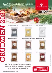 Gazetka promocyjna Selgros - Oferta gastronomiczna - Gazetka - ważna od 30.11 do 30.11.2021 - strona 17 - produkty: Mak mielony, Orzechy włoskie, Wiórki kokosowe, Ser, Migdały, Stek, Daktyle, Rodzynki, Deser, Kokos