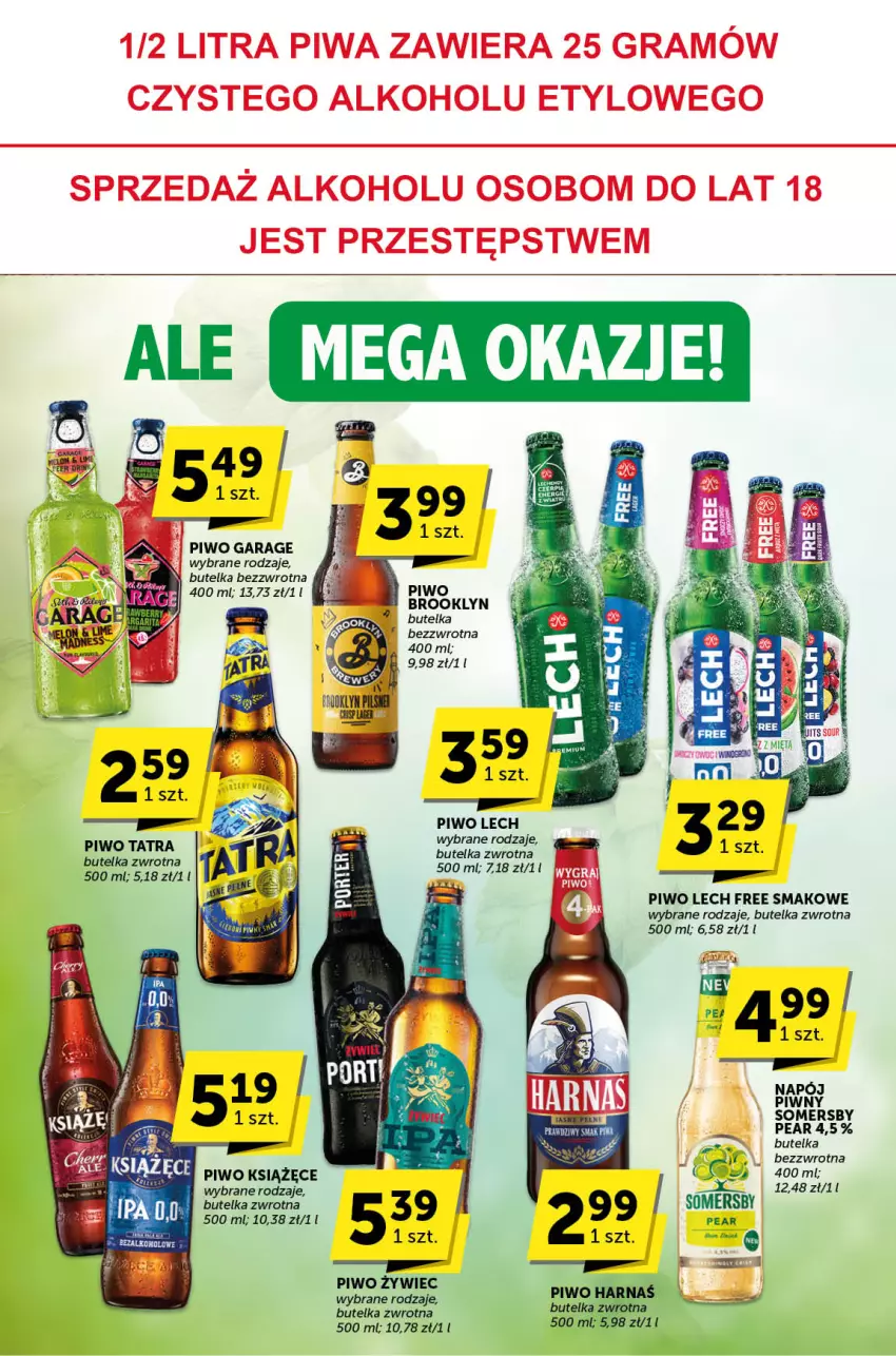 Gazetka promocyjna ABC - ważna 22.02 do 05.03.2024 - strona 17 - produkty: Gra, Książęce, Piwa, Piwo, Somersby, Tatra