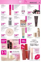 Gazetka promocyjna Hebe - Gazetka - ważna od 26.02 do 26.02.2025 - strona 22 - produkty: Makijaż, Podkład do twarzy, Eveline, Bell, Maybelline, Klej, Bronzer, Lirene, Gosh, Podkład, Lakier, K2, HP, Fa