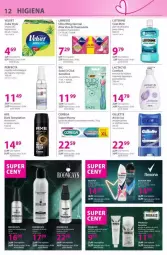 Gazetka promocyjna Hebe - Gazetka - ważna od 26.02 do 26.02.2025 - strona 4 - produkty: Pur, BIC, Corega, Listerine, Lactacyd, Rexona, Perfecta, Velvet, Szynka, Płyn do płukania, Gillette, Maszynka, Maszynka do golenia, Fa