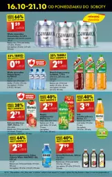 Gazetka promocyjna Biedronka - Od poniedzialku - Gazetka - ważna od 21.10 do 21.10.2023 - strona 44 - produkty: Sok, Por, Kaktus, Klej, Sport, Tymbark, Syrop, Oshee, Sok pomidorowy, Woda mineralna, Napój niegazowany, Woda, Mango, Napój, Cisowianka, Mięta, Magnez, Fa
