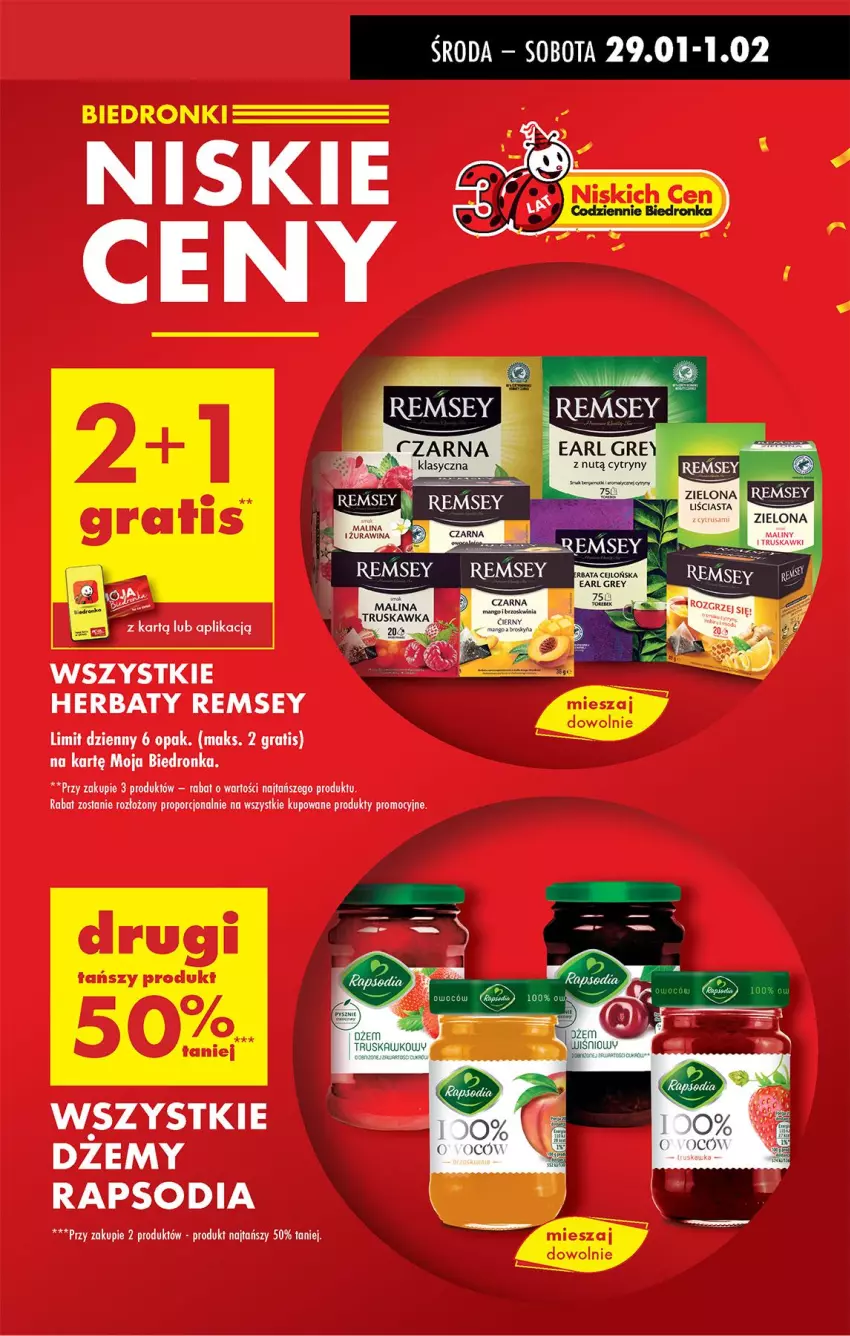 Gazetka promocyjna Biedronka - Od Środy - ważna 29.01 do 30.01.2025 - strona 13 - produkty: Dżem, Gra, Por, Truskawki