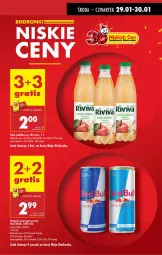 Gazetka promocyjna Biedronka - Od Środy - Gazetka - ważna od 30.01 do 30.01.2025 - strona 11 - produkty: Sok, Red Bull, Sok jabłkowy