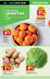 Gazetka promocyjna Biedronka - Od Środy - Gazetka - ważna od 30.01 do 30.01.2025 - strona 22 - produkty: Sałata lodowa, Ziemniaki, Sałat, Fa