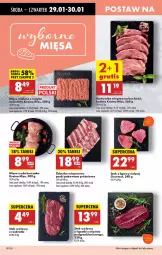 Gazetka promocyjna Biedronka - Od Środy - Gazetka - ważna od 30.01 do 30.01.2025 - strona 28 - produkty: Kurczak, Stek wołowy, Mięso z uda kurczaka, Karkówka wieprzowa, Stek, Kotlet, Narty, Mięso