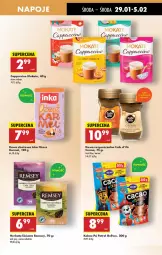 Gazetka promocyjna Biedronka - Od Środy - Gazetka - ważna od 30.01 do 30.01.2025 - strona 41 - produkty: Earl Grey, Kawa rozpuszczalna, Inka, Kawa zbożowa, Kawa, Cappuccino, Herbata, Kakao, Psi Patrol, Likier
