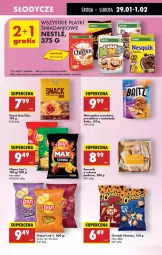 Gazetka promocyjna Biedronka - Od Środy - Gazetka - ważna od 30.01 do 30.01.2025 - strona 47 - produkty: Cheetos, Por, Chipsy, Faworki, Chrupki, Danio, Fa