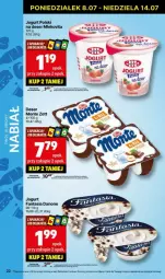 Gazetka promocyjna Delikatesy Centrum - Gazetka - ważna od 10.07 do 10.07.2024 - strona 15 - produkty: Ser, Rum, Danone, Zott, Jogurt, Mlekovita, Fanta, Deser, Monte, Mleko, Fa