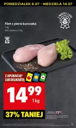 Gazetka promocyjna Delikatesy Centrum - Gazetka - ważna od 10.07 do 10.07.2024 - strona 3 - produkty: Kurczak, Rum, Filet z piersi kurczaka