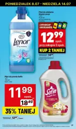 Gazetka promocyjna Delikatesy Centrum - Gazetka - ważna od 10.07 do 10.07.2024 - strona 31 - produkty: Płyn do prania, Lack, Płyn do płukania, Lenor