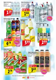 Gazetka promocyjna Prim Market - Gazetka - ważna od 27.11 do 27.11.2024 - strona 14 - produkty: Ananas, Kiwi, Pepsi, Pomelo, Schweppes, Napój gazowany, Tymbark, Limonka, Napój niegazowany, Woda, Napój, Cisowianka