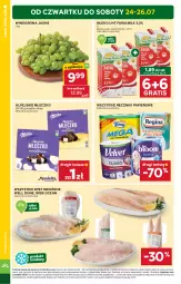 Gazetka promocyjna Stokrotka - Supermarket - Gazetka - ważna od 30.07 do 30.07.2025 - strona 2 - produkty: Warzywa, Gra, Papier, Mleczko, Ręcznik, Winogrona, Farm Milk, Owoce, Ręczniki papierowe, Wino, Mięso, Mleko, Fa