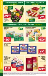 Gazetka promocyjna Stokrotka - Supermarket - Gazetka - ważna od 30.07 do 30.07.2025 - strona 4 - produkty: Ser topiony, Krakus, Warzywa, Top, Ser, Mus, Gra, Gerber, Twaróg, Kawa ziarnista, Kawa, Mlekovita, Szynka konserwowa, Szynka, Farm Milk, Twaróg półtłusty, Bukiet, Owoce, Gala, Masło, Mięso, Mleko, Fa