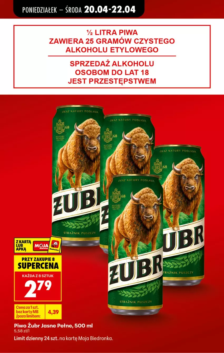 Gazetka promocyjna Biedronka - Od Poniedziałku - ważna 20.04 do 26.04.2026 - strona 13 - produkty: Gra, Piwa, Piwo