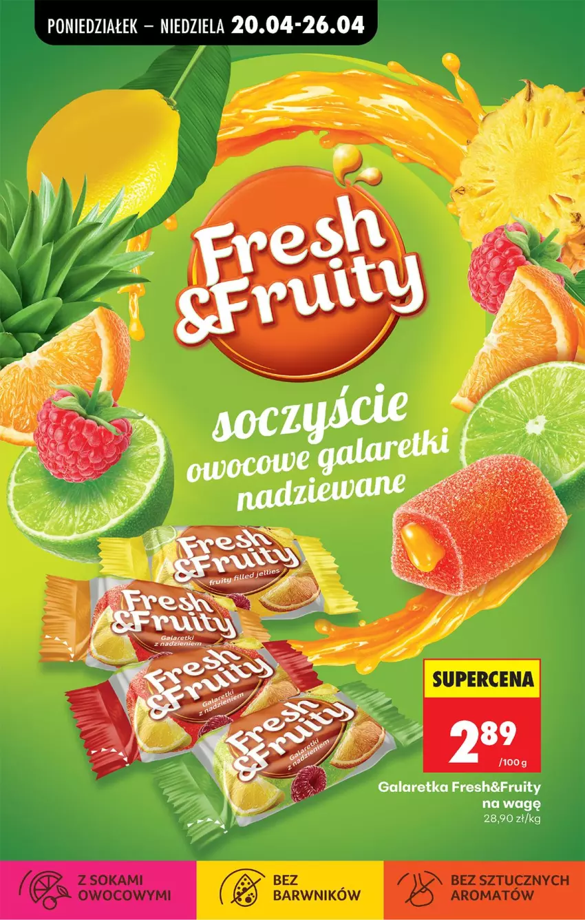 Gazetka promocyjna Biedronka - Od Poniedziałku - ważna 20.04 do 26.04.2026 - strona 60 - produkty: Gala, Galaretka