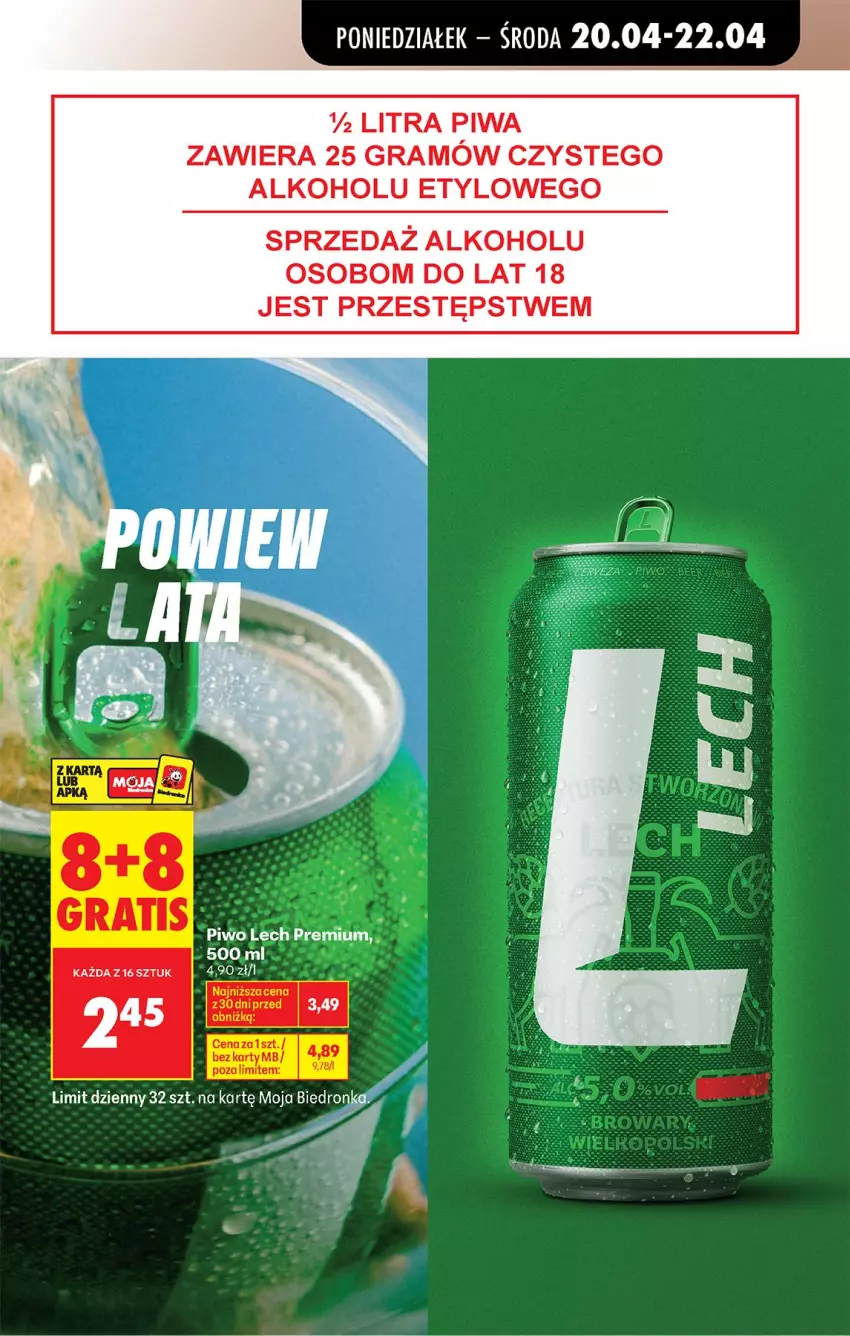 Gazetka promocyjna Biedronka - Od Poniedziałku - ważna 20.04 do 26.04.2026 - strona 71 - produkty: Gra, Piwa
