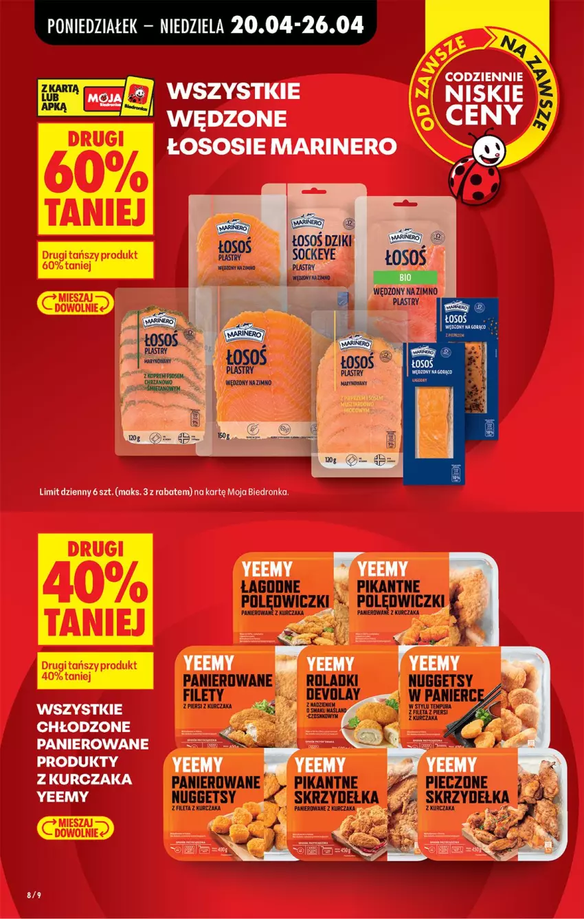 Gazetka promocyjna Biedronka - Od Poniedziałku - ważna 20.04 do 26.04.2026 - strona 8 - produkty: Kurczak, Piec, Pur