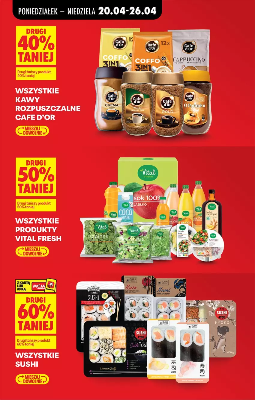 Gazetka promocyjna Biedronka - Od Poniedziałku - ważna 20.04 do 26.04.2026 - strona 9 - produkty: Sushi