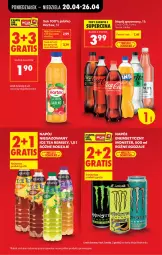 Gazetka promocyjna Biedronka - Od Poniedziałku - Gazetka - ważna od 26.04 do 26.04.2026 - strona 11 - produkty: Sok, Por, Gra, Ice tea, Napój gazowany, Napój niegazowany, Napój