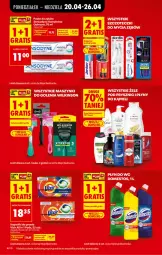 Gazetka promocyjna Biedronka - Od Poniedziałku - Gazetka - ważna od 26.04 do 26.04.2026 - strona 16 - produkty: Domestos, Por, Pasta do zębów, Vizir, Płyn do wc, Kapsułki do prania, Sensodyne
