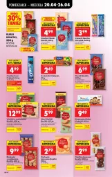 Gazetka promocyjna Biedronka - Od Poniedziałku - Gazetka - ważna od 26.04 do 26.04.2026 - strona 64 - produkty: Piernik, Ciastka, Ser, Gin, Cukier, Bonitki, Herbatniki, Rurki, Mentos, Deser, Cukierki, Kakao, Oreo, Biszkopty, Kinder, Fa