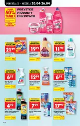 Gazetka promocyjna Biedronka - Od Poniedziałku - Gazetka - ważna od 26.04 do 26.04.2026 - strona 80 - produkty: Płyn do prania, Domestos, Zawieszki, Clin, Cillit Bang, Dada, Woolite, Płyn do wc, Płyn do szyb, Fa