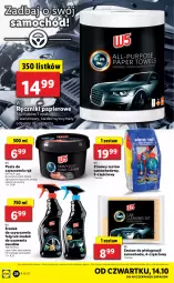 Gazetka promocyjna Lidl - GAZETKA - Gazetka - ważna od 17.10 do 17.10.2021 - strona 28 - produkty: Por, Samochód, Papier, Ręcznik, Ręczniki papierowe, Olej, LG