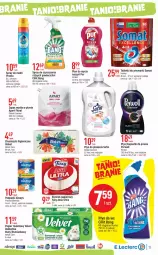 Gazetka promocyjna E Leclerc - Gazetka - ważna od 21.01 do 21.01.2023 - strona 11 - produkty: Mydło w płynie, Rum, Spray do czyszczenia, Papier, Cillit Bang, Tera, Papier toaletowy, Velvet, Płyn do płukania, Ręcznik, Somat, Rolki, Chusteczki, Always, Podpaski, Płyn do wc, Foxy, Perwoll, Zapas mydła w płynie, Mydło, Zmywarki, Flora, Pronto, Ariel, Kapsułki do prania, Fa