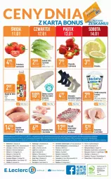 Gazetka promocyjna E Leclerc - Gazetka - ważna od 21.01 do 21.01.2023 - strona 20 - produkty: Kurczak, Serek puszysty, Udo z kurczaka, Top, Sos, Ser, Por, Papier, Szynka wieprzowa, Papryka czerwona, Papryka, Szal, Karp, Kosz, Sałat, Szynka, Serek, Pomelo, Sport, Stock, Boczek, Lazur, Pomidory, Boczek wieprzowy