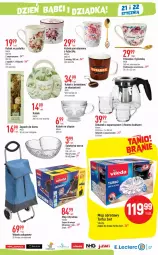 Gazetka promocyjna E Leclerc - Gazetka - ważna od 21.01 do 21.01.2023 - strona 7 - produkty: Top, Ser, Por, Mop, Dzbanek, Zaparzacz, Rama, Karp, Salaterka, Vileda, Filiżanka, Wózek, Kubek