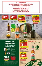 Gazetka promocyjna Biedronka - Gazetka - ważna od 01.03 do 01.03.2023 - strona 46 - produkty: Piwo, Hama, Gin, Kasztelan, , Olej, Fa