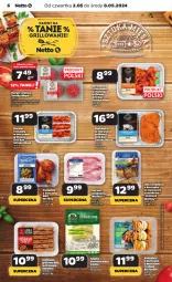 Gazetka promocyjna Netto - Od Czwartku - Gazetka - ważna od 08.05 do 08.05.2024 - strona 6 - produkty: Kurczak, Sok, Sokołów, Burger, Skrzydełka z kurczaka, Morliny, Boczek, Grill, Podudzie z kurczaka, Boczek wieprzowy