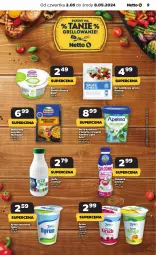 Gazetka promocyjna Netto - Od Czwartku - Gazetka - ważna od 08.05 do 08.05.2024 - strona 9 - produkty: Ser, Ricotta, Lion, Sałat, Hochland, Bazyl, Grill, Mango, Kefir