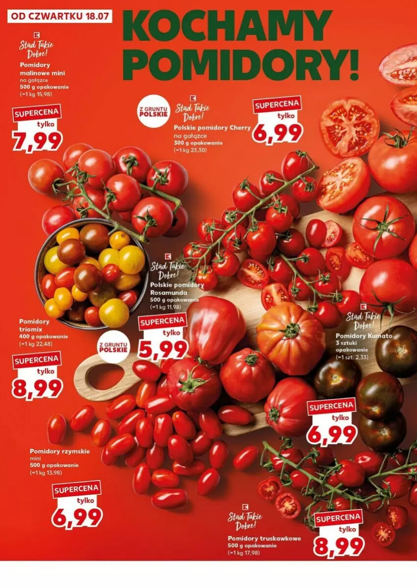 Gazetka promocyjna Kaufland - ważna 22.07 do 24.09.2024 - strona 31 - produkty: Pomidory
