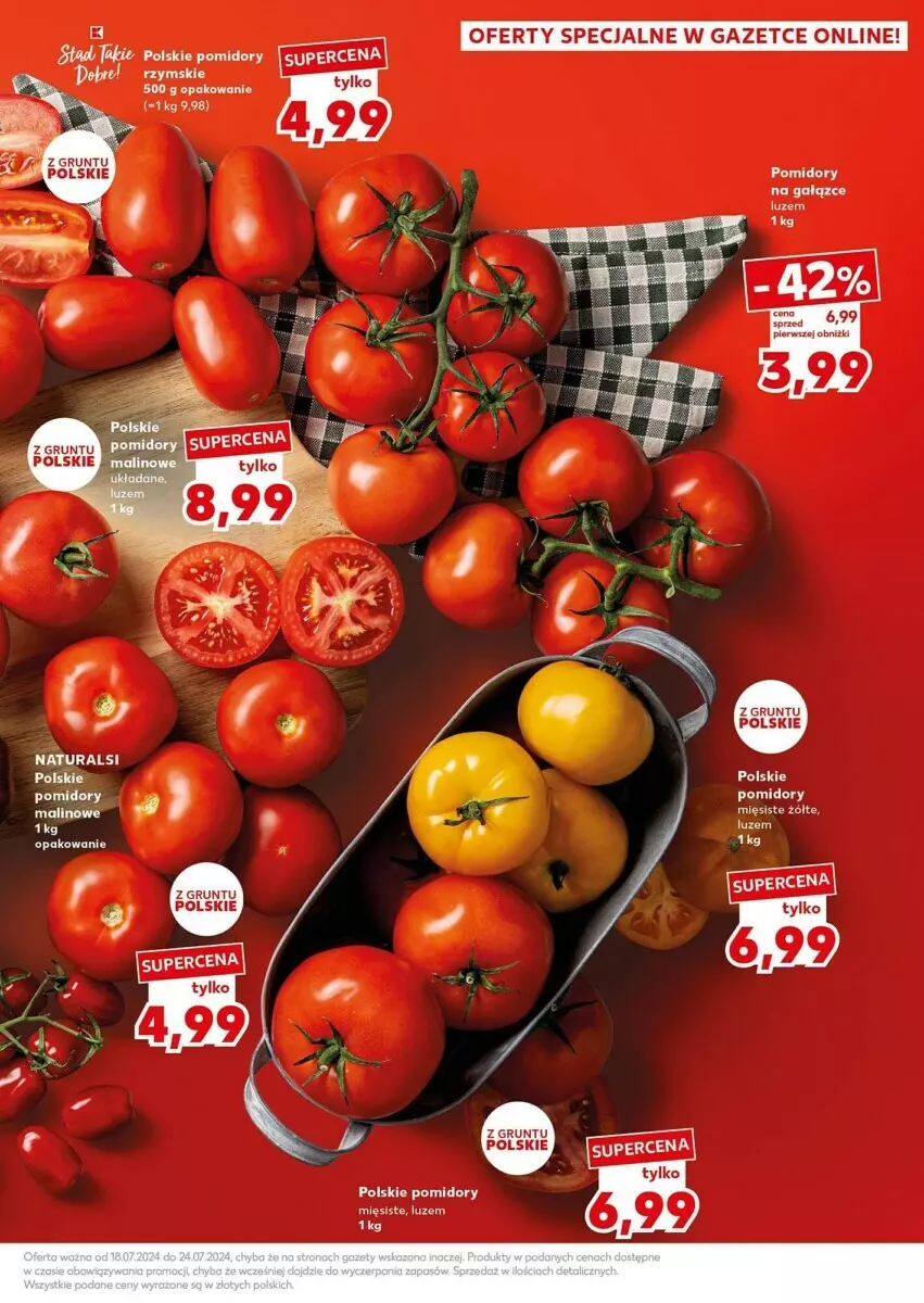 Gazetka promocyjna Kaufland - ważna 22.07 do 24.09.2024 - strona 32 - produkty: Pomidory, Por