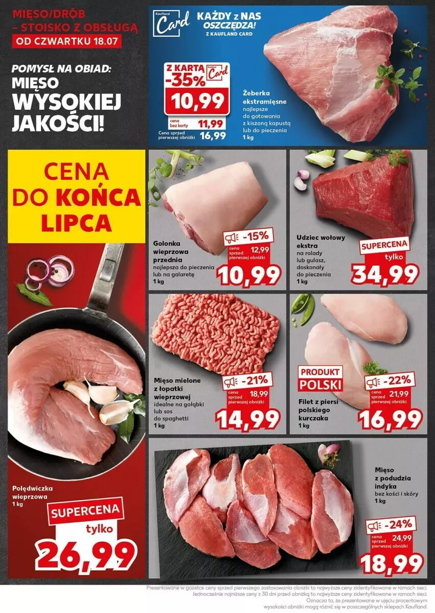 Gazetka promocyjna Kaufland - ważna 22.07 do 24.09.2024 - strona 4 - produkty: Fa, Gala, Kurczak, Mięso, Mięso mielone, Piec, Spaghetti, Udziec wołowy