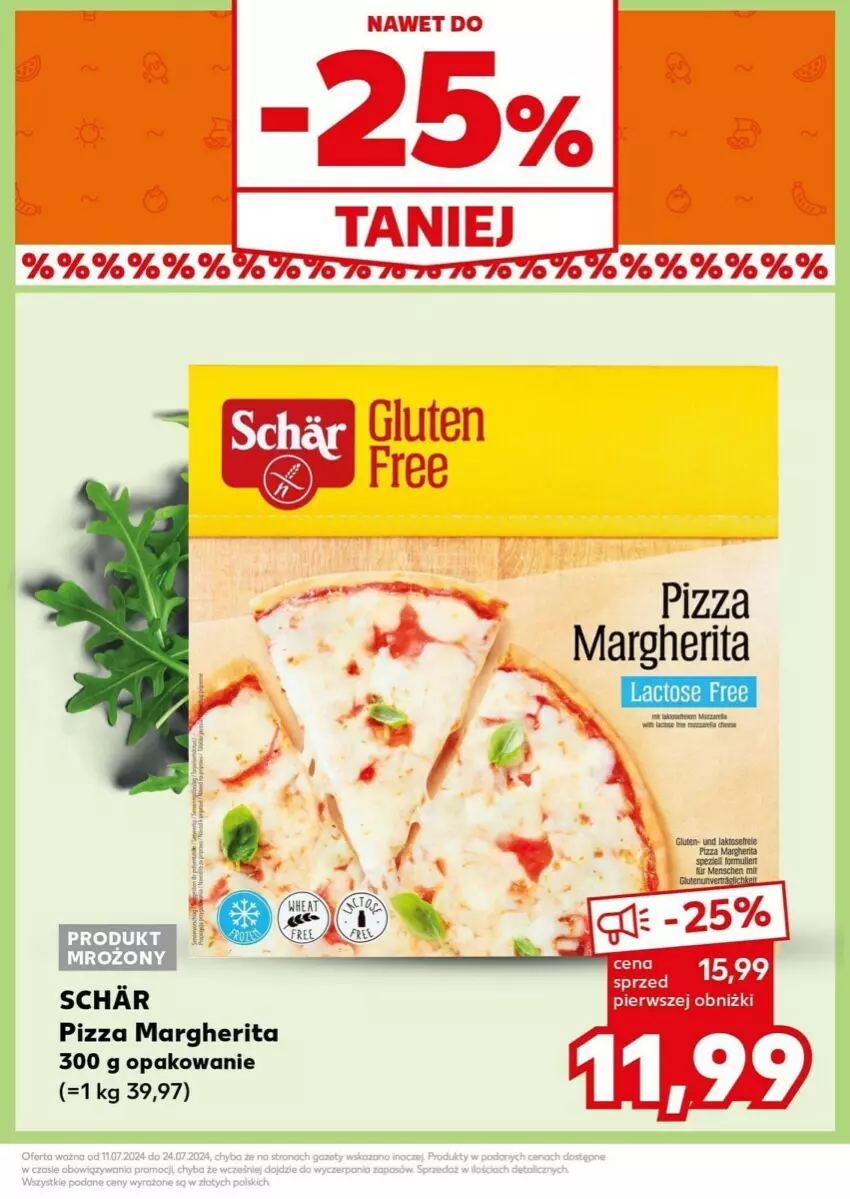 Gazetka promocyjna Kaufland - ważna 22.07 do 24.09.2024 - strona 9 - produkty: Pizza, Pizza margherita