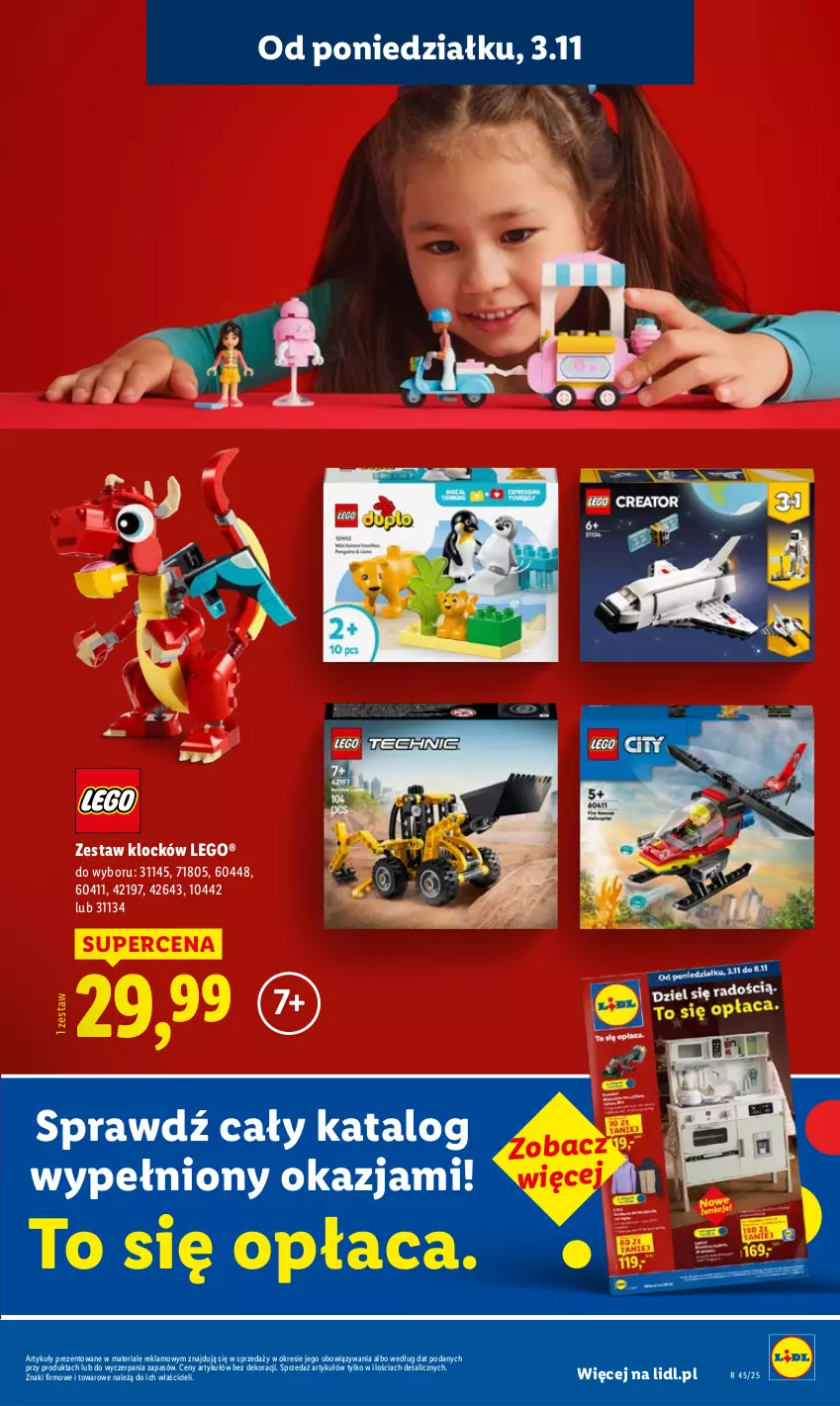Gazetka promocyjna Lidl - GAZETKA - ważna 03.11 do 05.11.2025 - strona 17 - produkty: LEGO